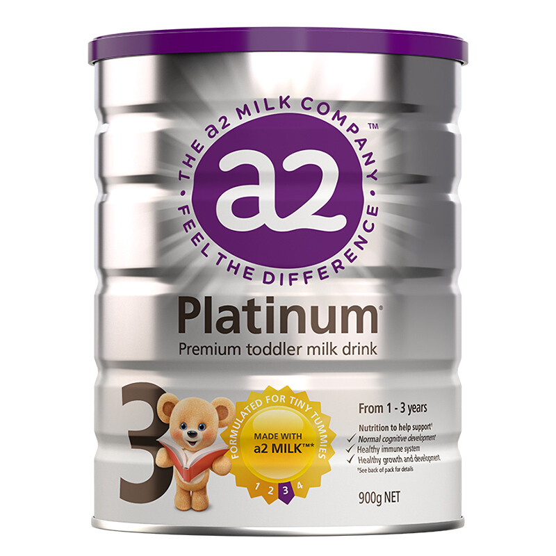 a2 Platinum系列 幼儿奶粉 澳版 3段 900g 211元（需用券）