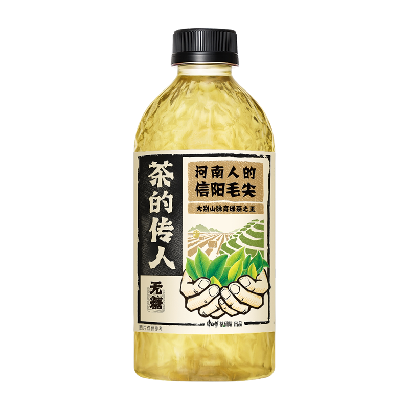 88VIP：猫超臻选茶的传人信阳毛尖康师傅绿茶整箱0糖0能量茶饮料 6.56元