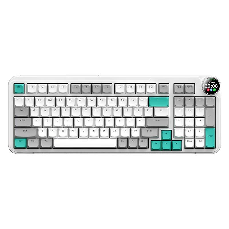 北通 灵感键盘 松石青-TTC秘境轴-97键 187.6元