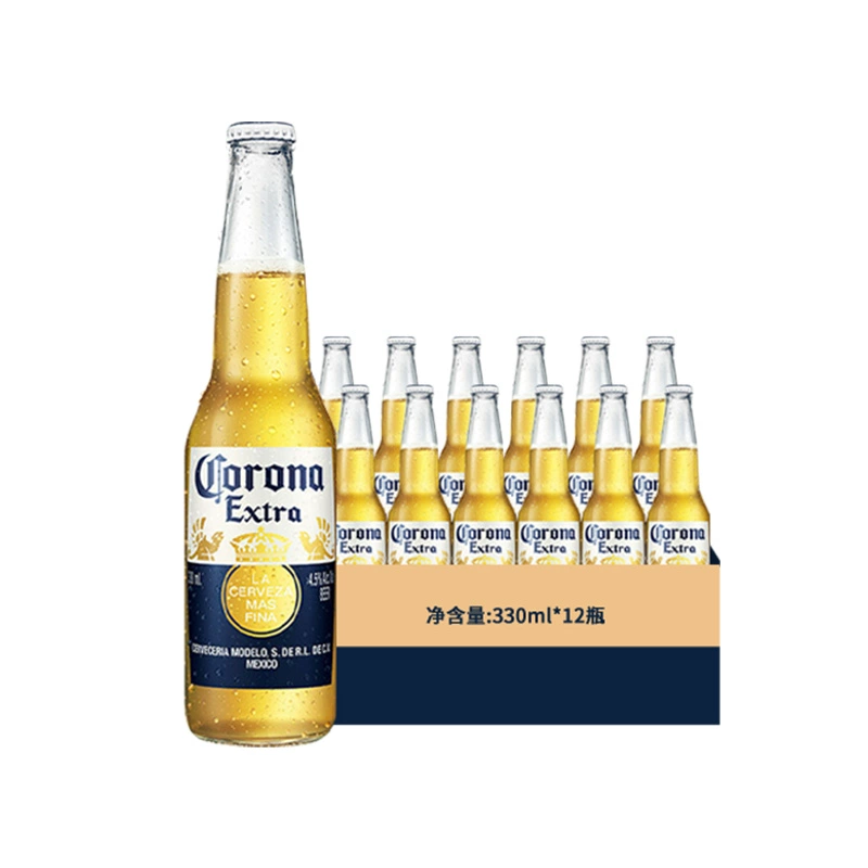 Corona 科罗娜 啤酒墨西哥风味啤酒330ml*12瓶装 ￥67