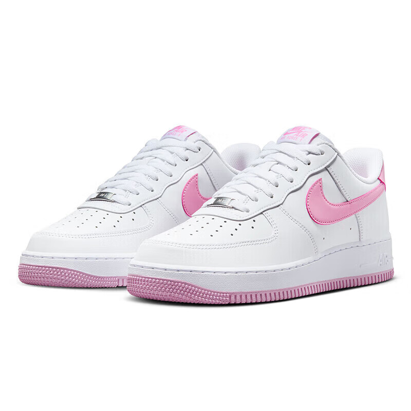 再降价、京东百亿补贴：Nike 耐克 Air Force 1 空军一号 粉钩 板鞋 513.81元 包邮