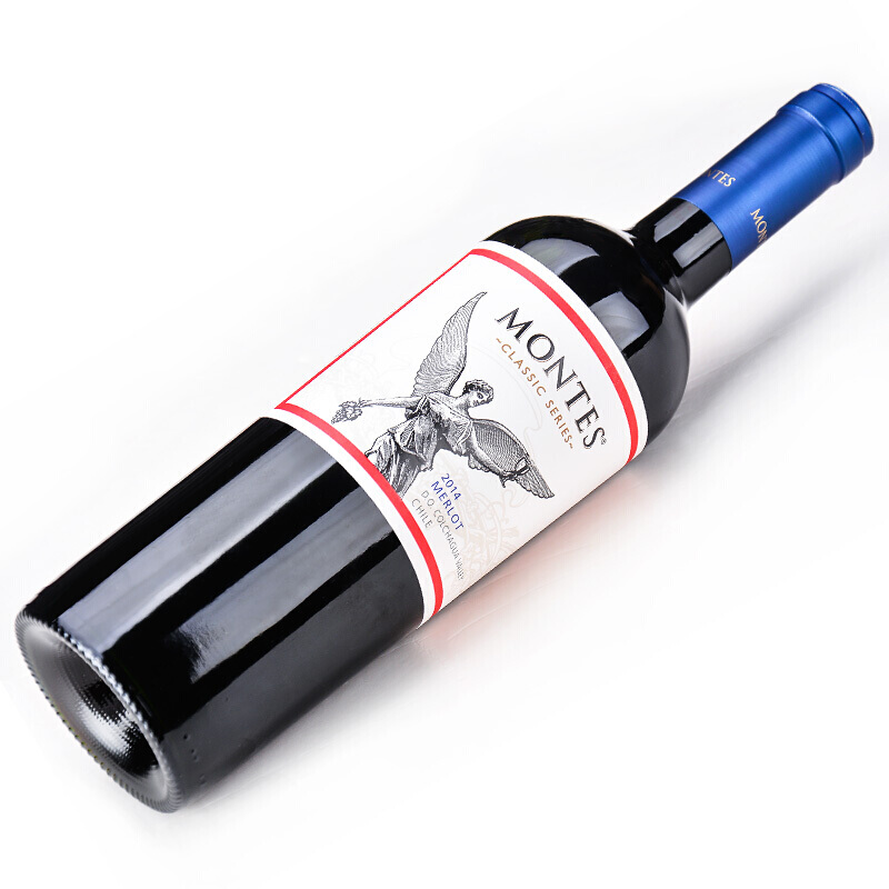 88VIP：MONTES 蒙特斯 经典 梅洛干红葡萄酒 750ml 49.85元（需用券）