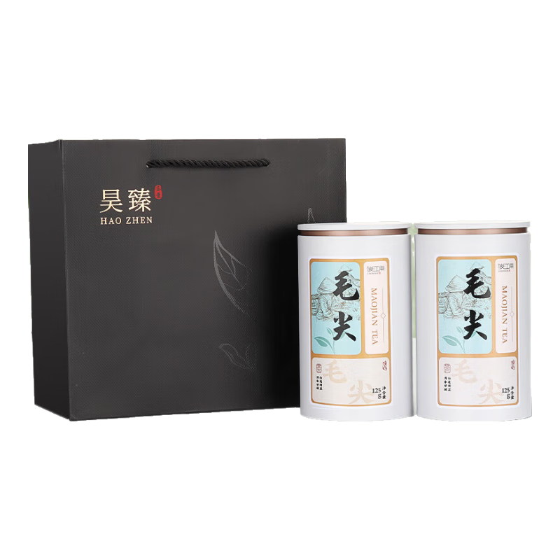 骏江南 特级毛尖绿茶 250g礼盒装 49.9元包邮（需关注店铺，需试用）