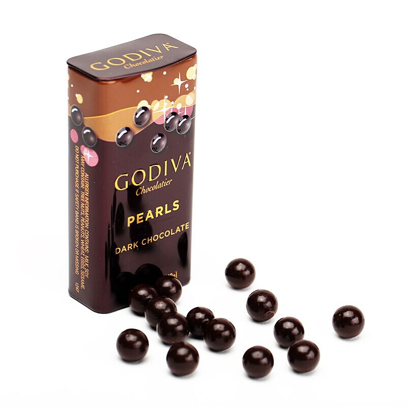 GODIVA 歌帝梵 黑巧克力豆 43g plus 不含红包省卡 22.64元（需买2件，需用券）
