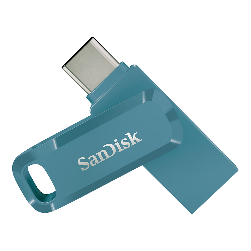 闪迪（SanDisk）256GB Type-C USB3.2 手机U盘DDC3蓝色 读速高达400MB/s 安全加密 手机