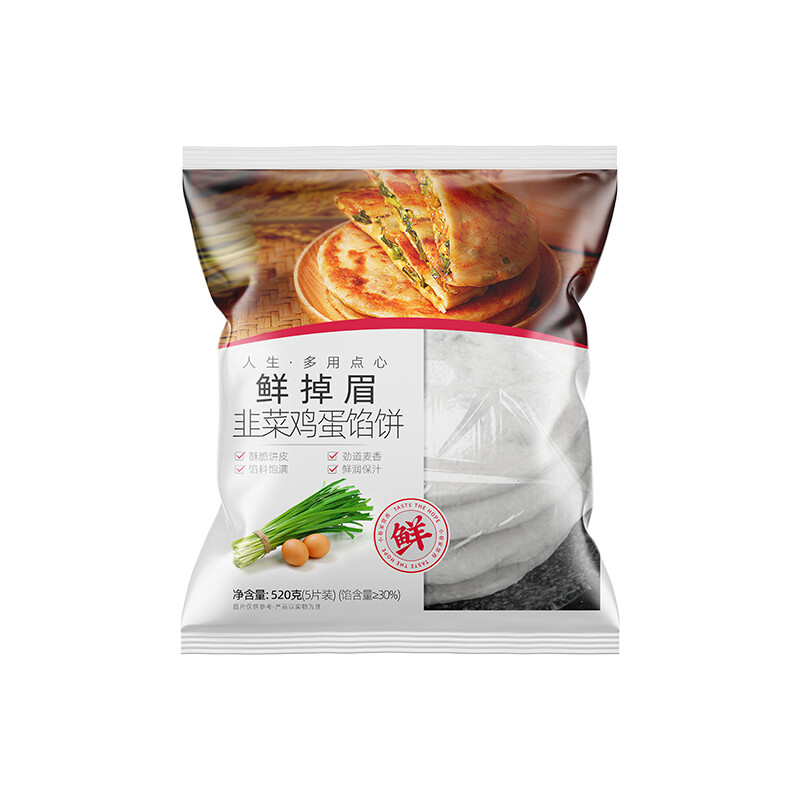 大希地 鲜掉眉 韭菜鸡蛋馅饼 1.04kg 29.9元（需用券）