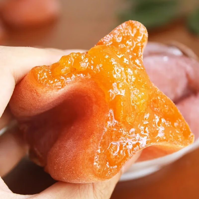 京鲜生 广西特产流心霜降柿饼净重1kg 吊柿饼500g+圆柿饼500g 20元（需用券）