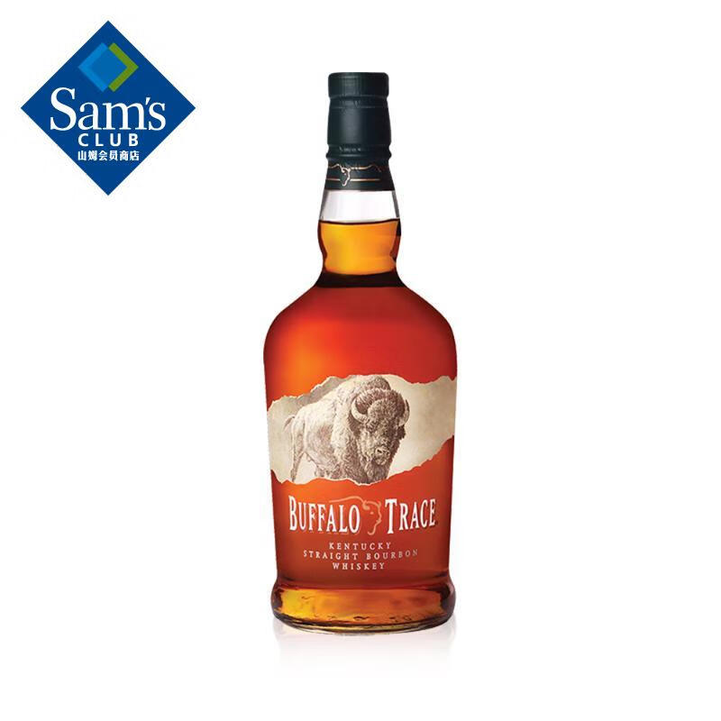 Sam's 野牛仙踪/Buffalo Trace 美国 肯塔基纯波本威士忌 750ml 141.42元（需买2件，