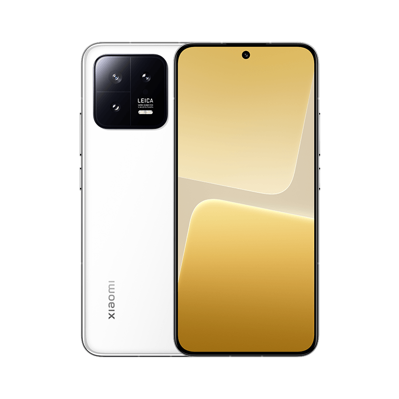 京东百亿补贴：小米13 徕卡光学镜头 第二代骁龙8处理器 12+256GB 白色 5G手机 