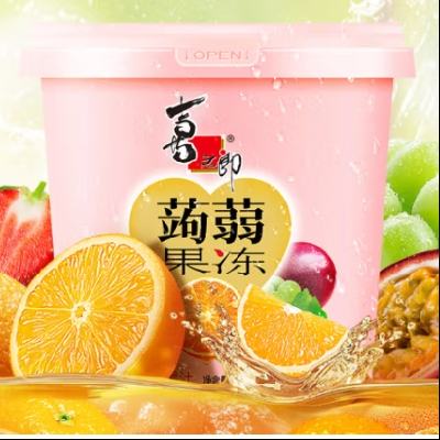 喜之郎 蒟蒻果冻桶 520g 2桶 23.41元