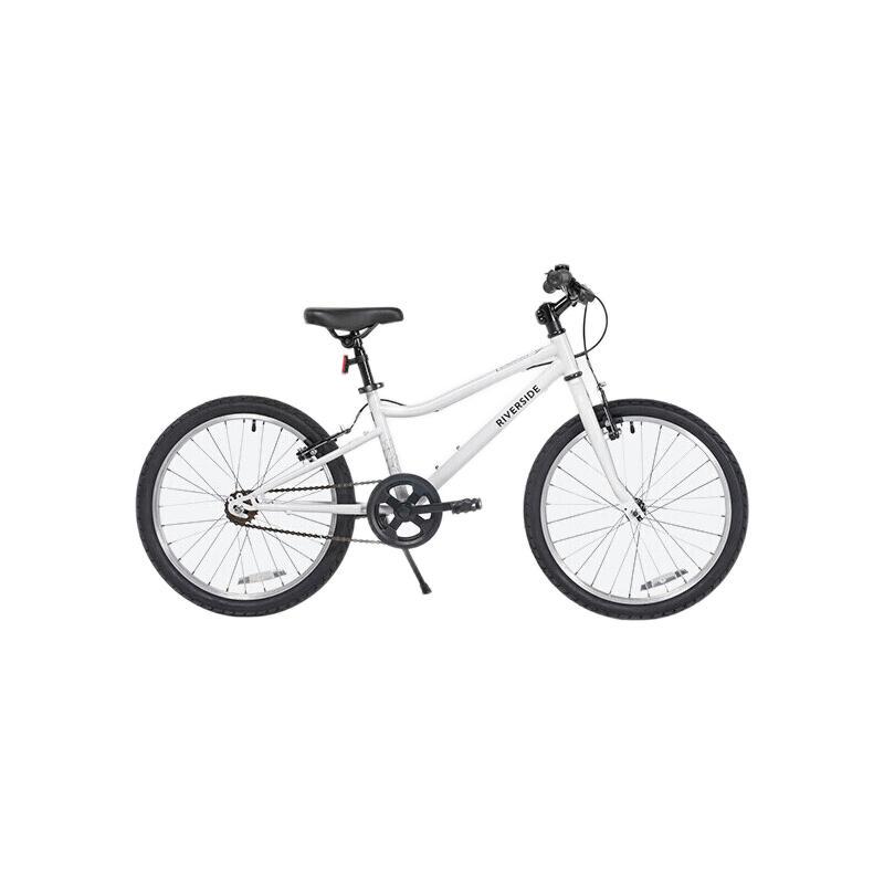 31日20点：DECATHLON 迪卡侬 RIVERSIDE 100 儿童自行车 8618643 白色 20英寸 单速 639.9