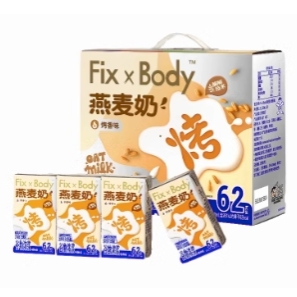 2日0点：Fix-X Body 咖啡大师燕麦奶 125ml*4盒 6.3元（需买2件，共12.6元包邮，双