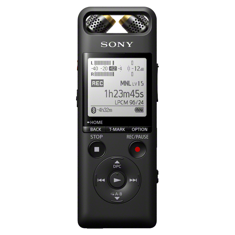 索尼（SONY）数码录音棒/录音笔PCM-A10 16GB 黑色 高清专业降噪 蓝牙操控 无损