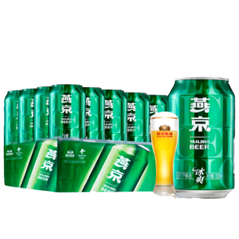 燕京啤酒 燕京 冰爽8度啤酒 330ml*6单组 ￥14.9