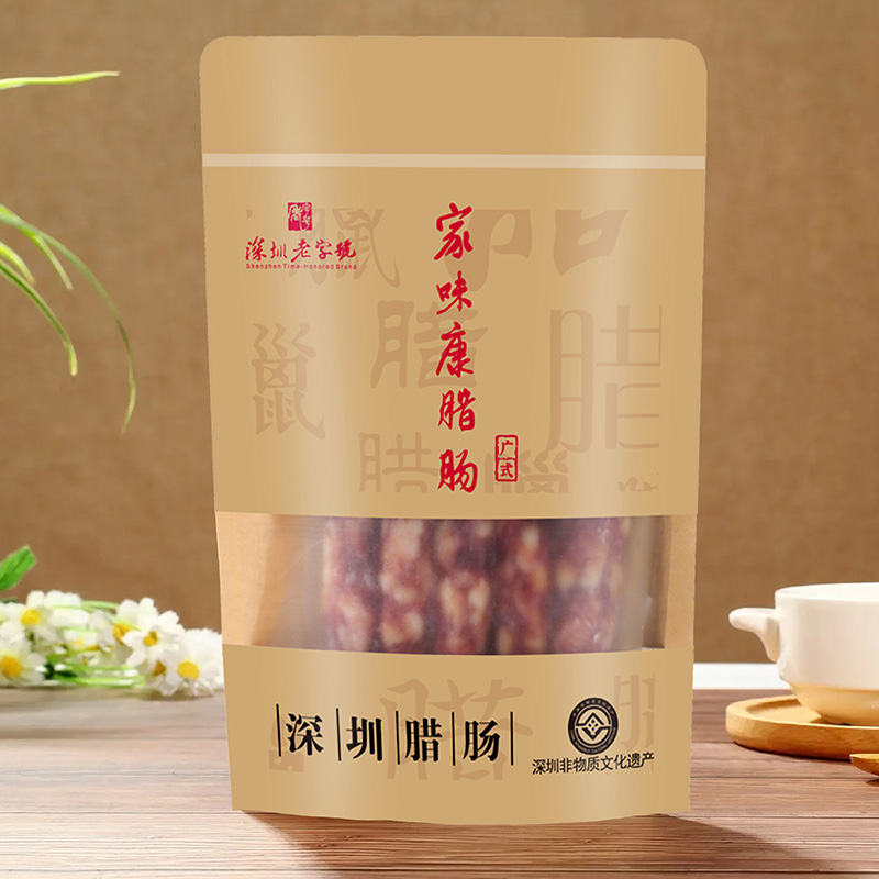 家味康 可用券 家味康广式腊肠二肥八瘦400g（28比例 糖酒风味）-甜香 21.4元