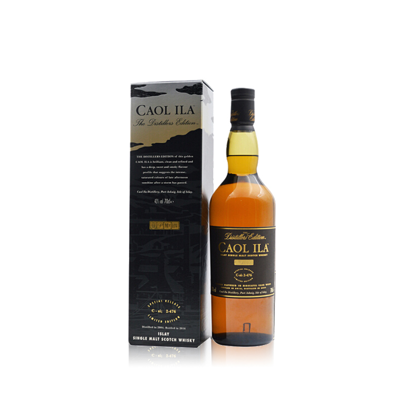 Caol Ila 卡尔里拉 岛屿区 单一麦芽 苏格兰威士忌 43%vol 700ml 490元（需买2件，