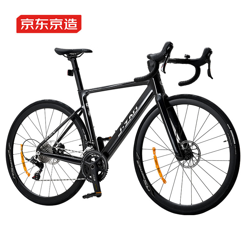 京东京造 公路自行车RS750碳纤维前叉24速 玛瑙黑身高160-175 3499元（需用券）