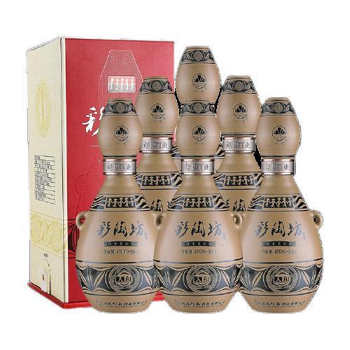 仰韶 彩陶坊人和尊享 46%vol 白酒 500ml+70ml*6瓶 518元（需用券）