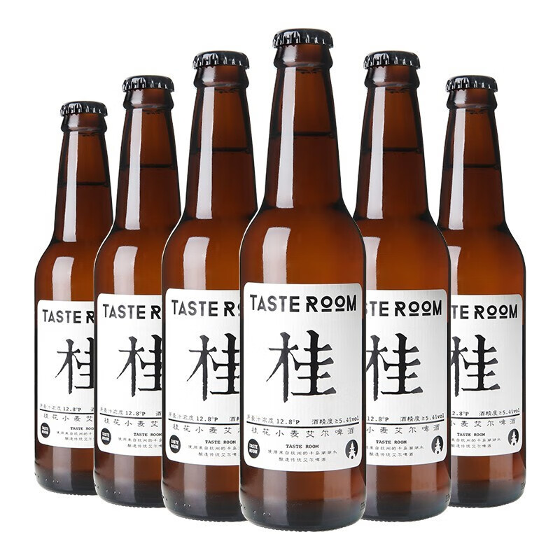 TASTE ROOM 风味屋 桂花小麦艾尔啤酒 330ml*6瓶整箱 精酿啤酒 5.4%vol 97.94元