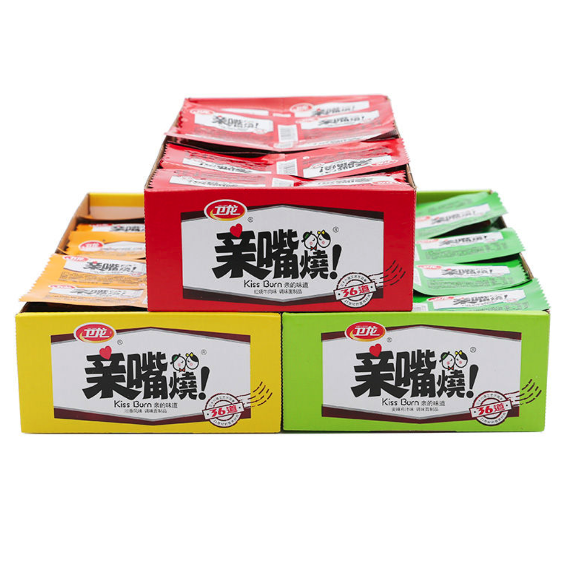 WeiLong 卫龙 亲嘴烧 混合味 300g 5.9元