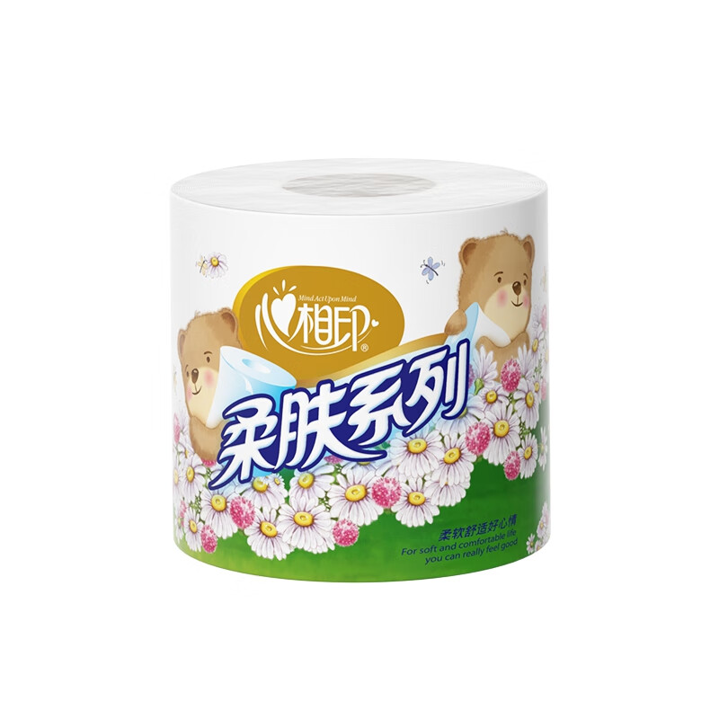 心相印 柔肤系列 卷纸 4层180g27卷 58.9元（需用券）