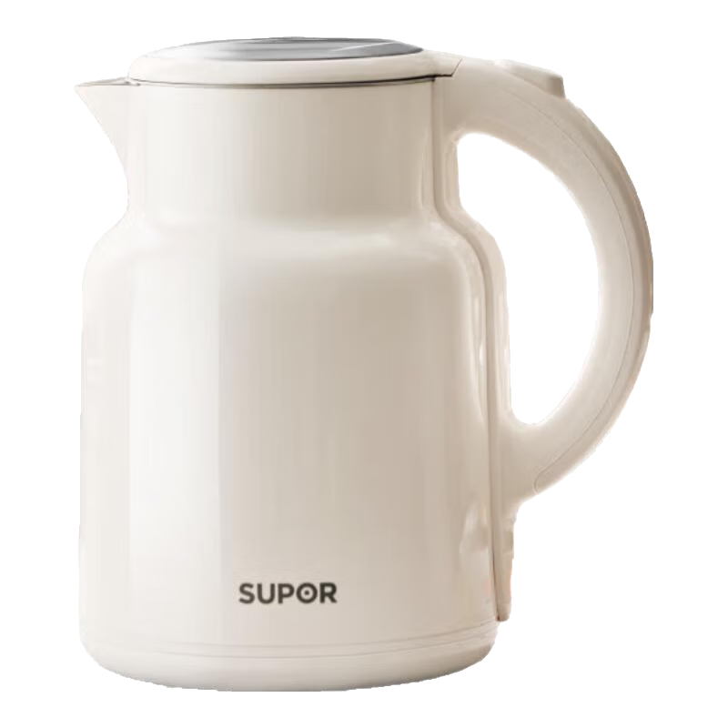 苏泊尔 SW-17J系列 304不锈钢 电水壶 白 2L 87.99元