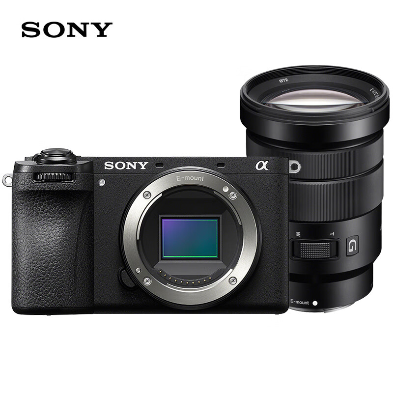 索尼 SONY Alpha 6700 APS-C微单相机 （ILCE-6700/a6700）+SELP18105G电动变焦镜头套装 12