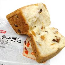 桃李 面包 果子面包早餐食品140g*2包 12.9元（需用券）