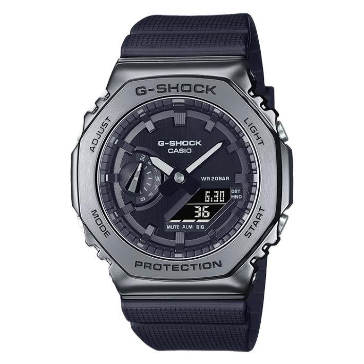 CASIO 卡西欧 G-SHOCK系列 44.4毫米石英腕表 GM-2100BB-1A 999元