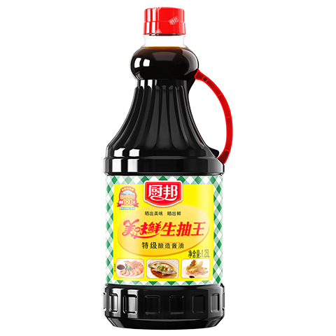 PLUS会员：厨邦 酱油 美味鲜生抽王 1.25L 酿造酱油 11.16元包邮