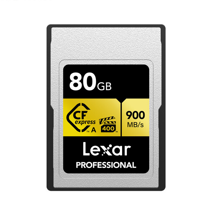 Lexar 雷克沙 GOLD系列 LCAGOLD080G-RNENC CF存储卡 80GB 286元（需用券）