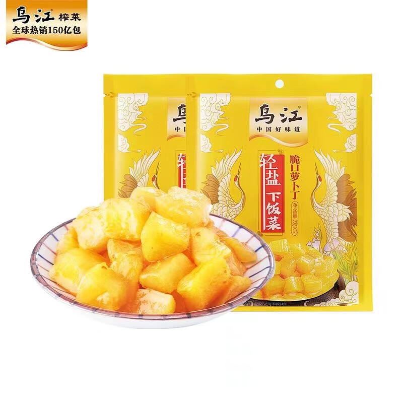 乌江 脆口萝卜丁 22g*24袋 ￥18.4