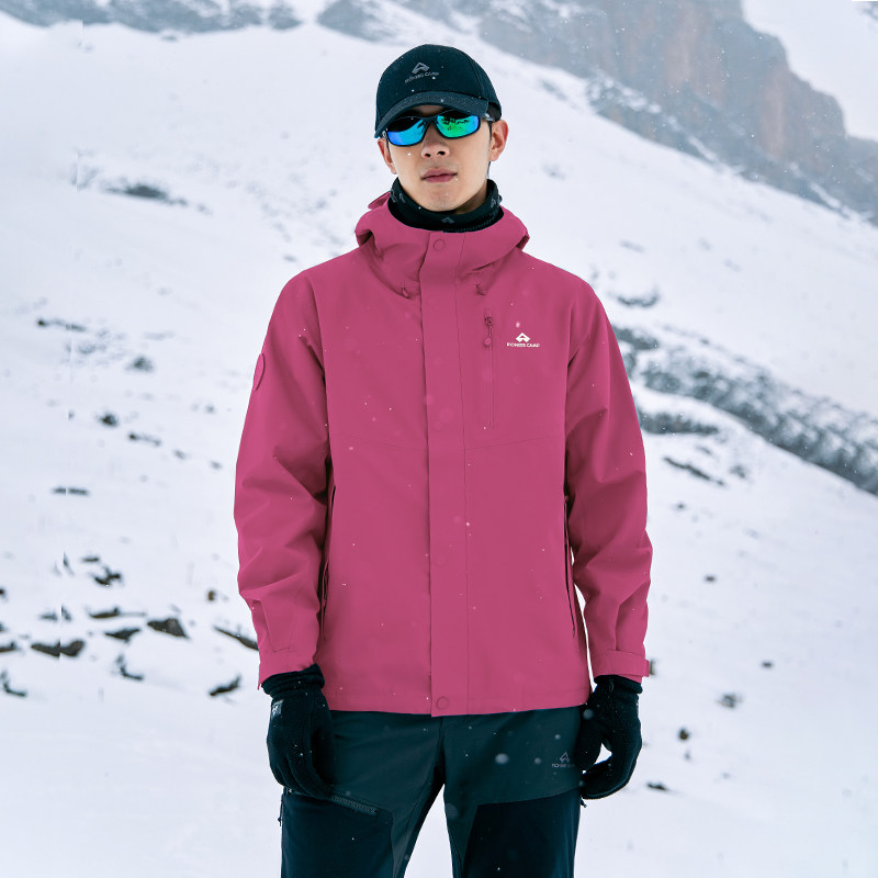 移动端：Pioneer Camp 男士户外三合一登山服 XHW523099L 399元（淘金币可抵4.99元