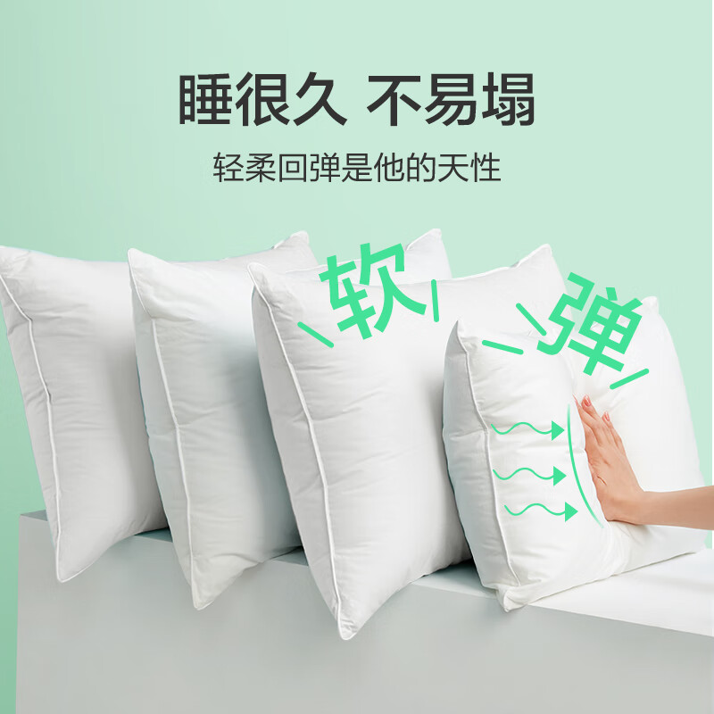 网易严选 可水洗懒人枕 酒店枕头 48*74cm 750g 牛奶白 14.5元（需用券）