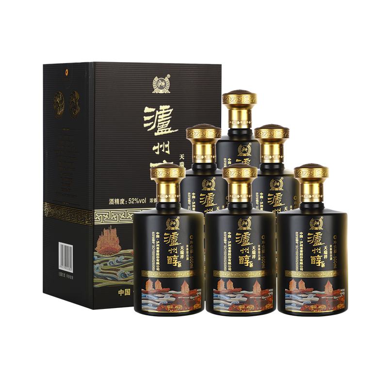 政府补贴 PLUS会员 泸州老窖 优级酒 52° 白酒 500ml 6瓶 532.38元2件(含国补、需