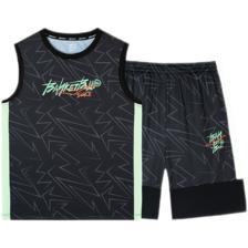 鸿星尔克 男童篮球服套装 多色可选 48.41元包邮