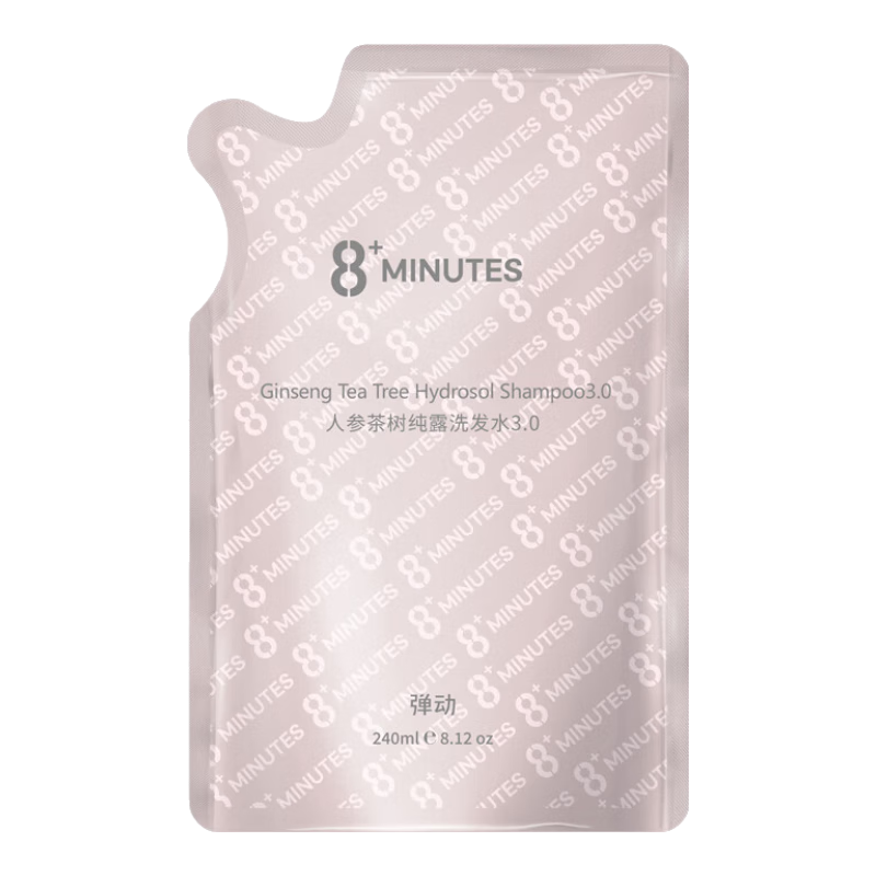 8+MINUTES 弹动人参洗发水50ml 0.95元包邮（需试用）