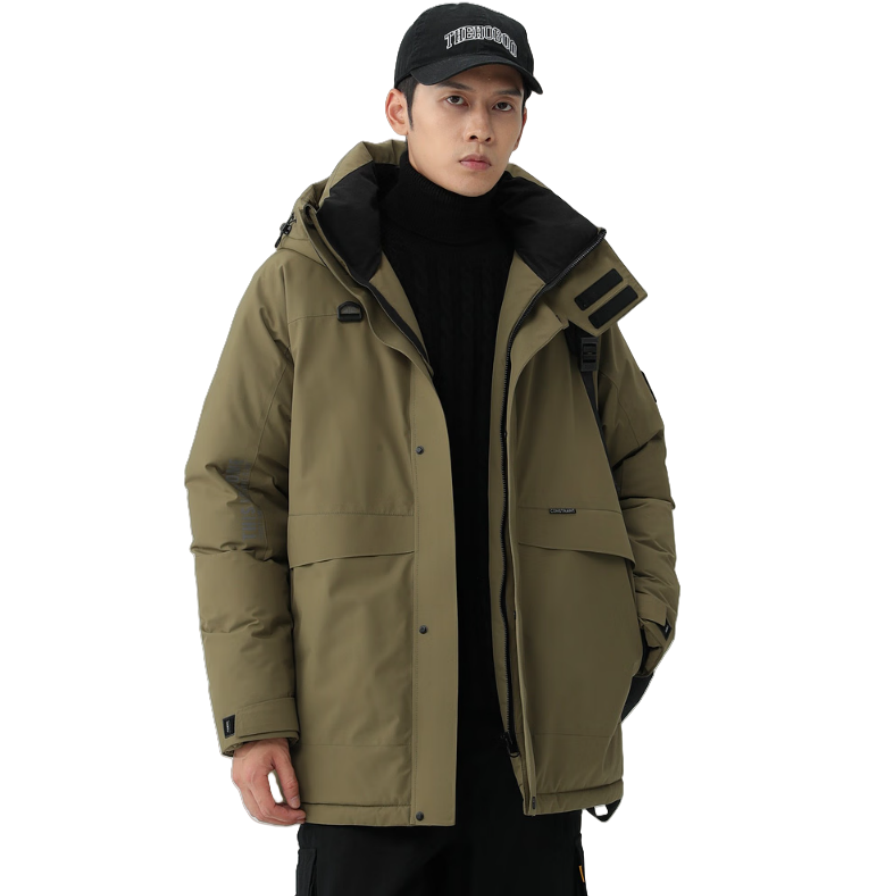 雪中飛 極限低價清倉！戶外極寒羽絨服連帽沖鋒衣 169元
