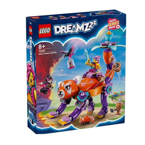 LEGO 乐高 积木 梦境城猎人 71481伊茲的梦境兽 新品玩具男孩女孩生日礼物 297.