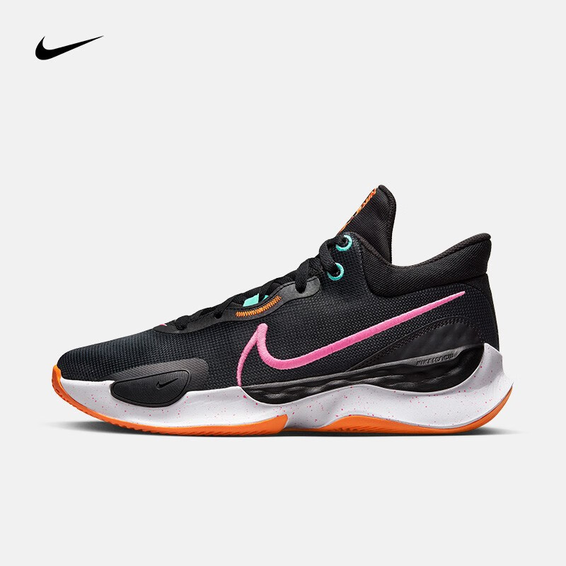 nike耐克男子实战篮球鞋抗扭透气renewelevateiiidd93040073363元