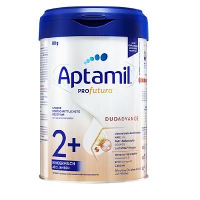 Aptamil 爱他美 德国白金版 原装进口婴儿奶粉 2+段 800g *3件 585元 包邮包税（