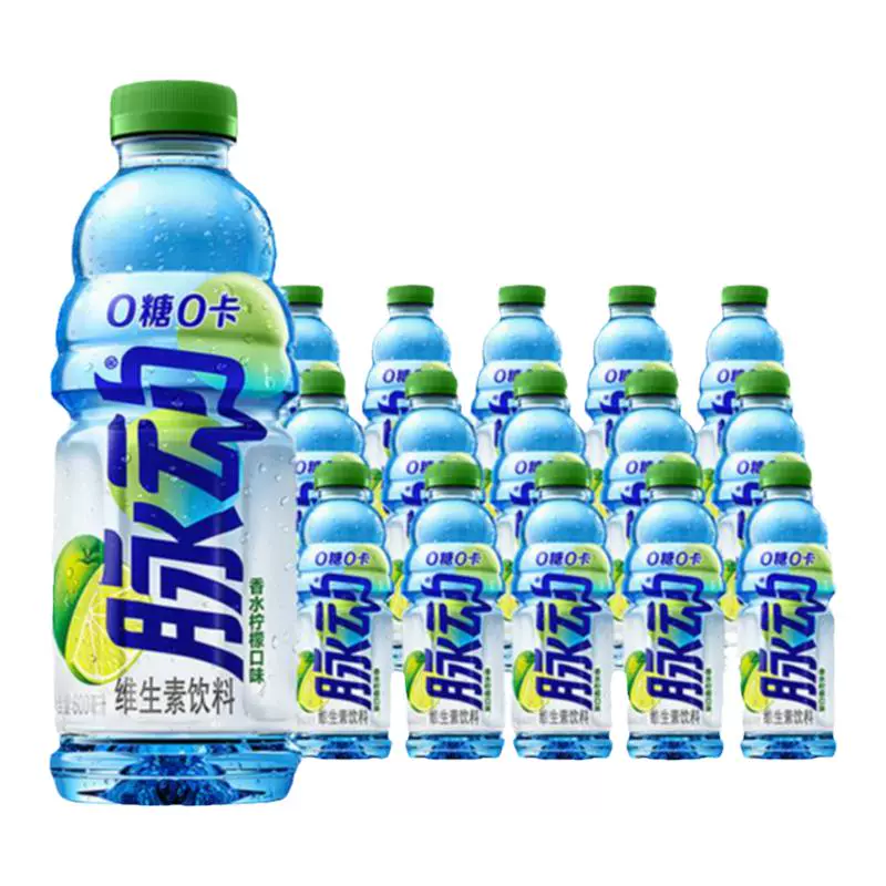 Mizone 脉动 低糖维生素运动饮料 零糖白桃味 600ml*15瓶 ￥64.5