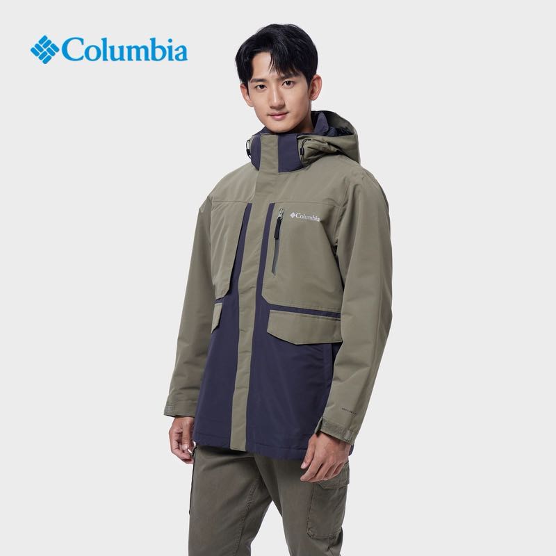 哥伦比亚 户外男子奥米金点热能防水冲锋衣休闲外套WE4354 1113.72元（需用券