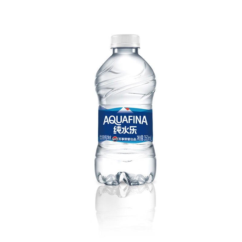 AQUAFINA 纯水乐 pepsi 百事 AQUAFINA 纯水乐饮用水 350ml*24瓶 9.9元（需用券）