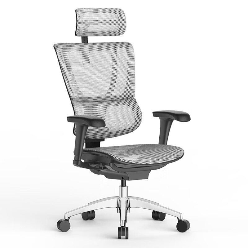 保友办公家具 人体工学电脑椅 灰色+银白色 旗舰版 1708元（双重优惠）