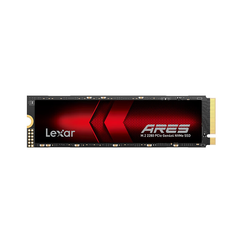 Lexar 雷克沙 2TB SSD固态硬盘 ARES 战神系列 M.2接口(NVMe协议) PCIe 789元（需用券