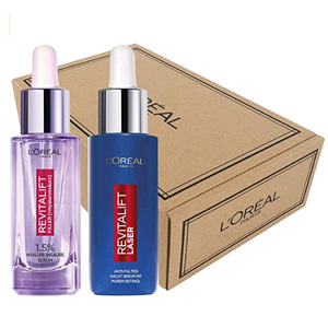 L'Oréal Paris 巴黎欧莱雅 Revitalift Filler 面部护理套装 到手约￥192.28