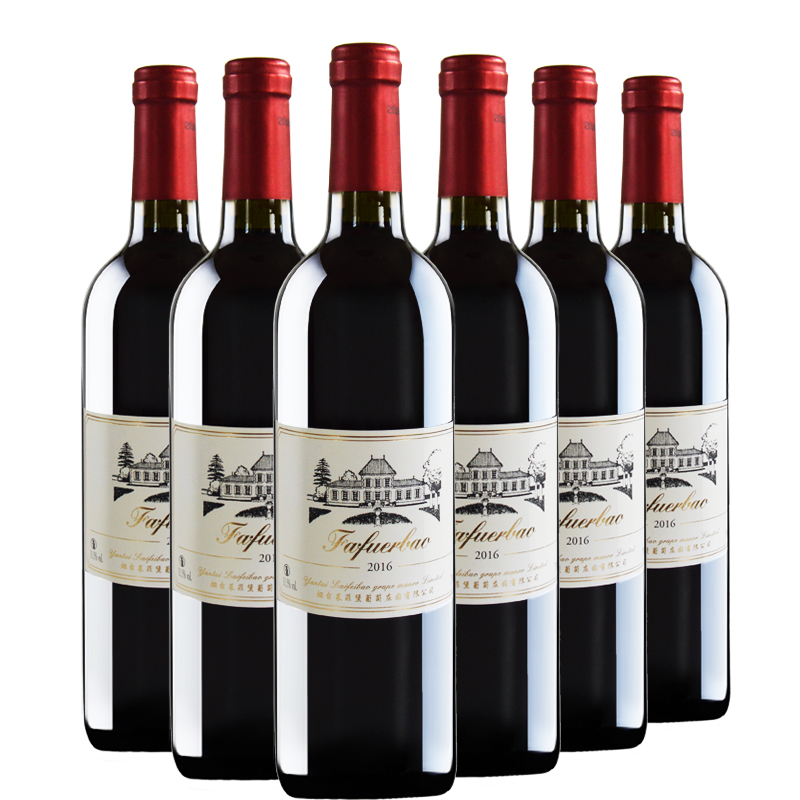 法夫尔堡 法国原酒进口红酒法夫尔堡优选级干红葡萄酒750ml6整箱 19.9元（需