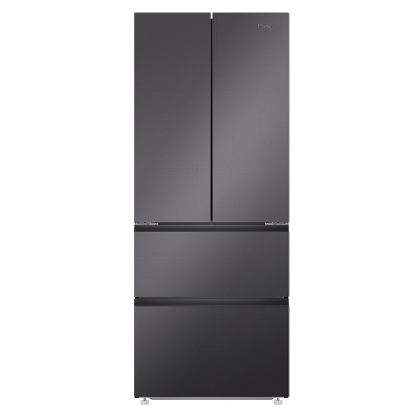 海尔（Haier）410升法式多门四开门电冰箱小户型家用一级能效BCD-410WLHFD7DSMU1 2