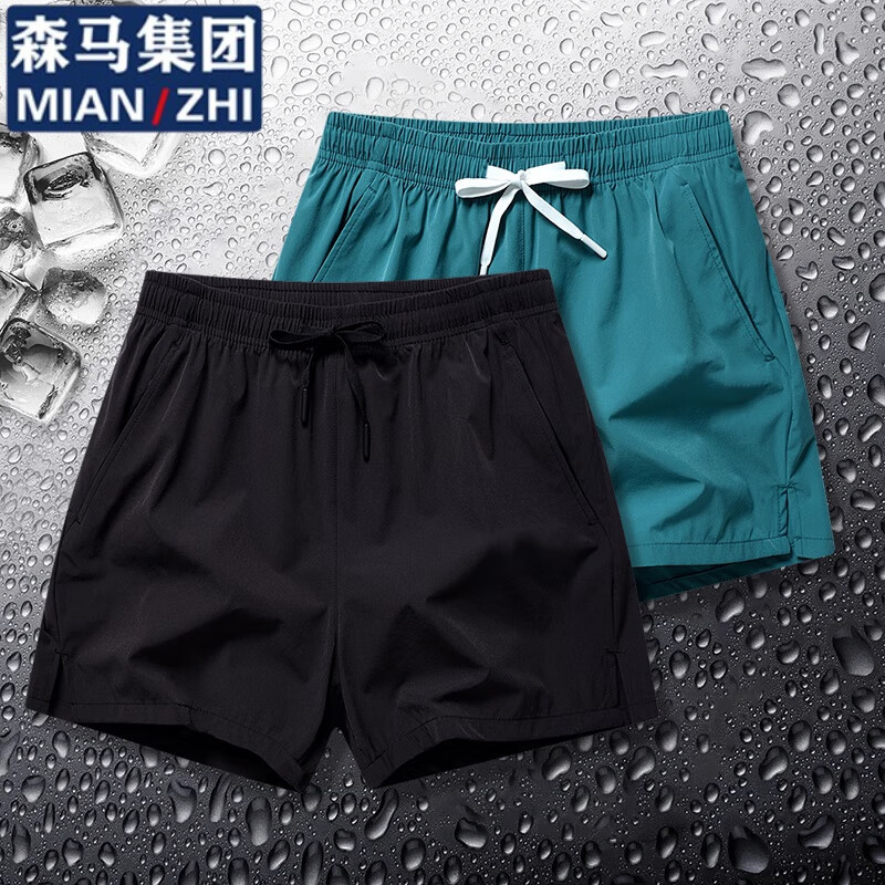mianzhi 棉致 森马集团 冰丝短裤 五分运动休闲裤 16.36元（需买2件，需用券）